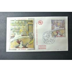 Frankrijk 10 FDC's onbeschreven
