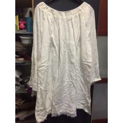 Wit kiabi dames top,maat:L/XL