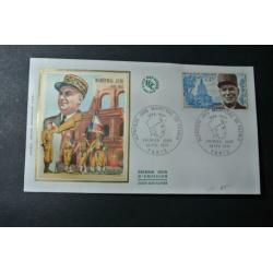 Frankrijk 10 FDC's onbeschreven