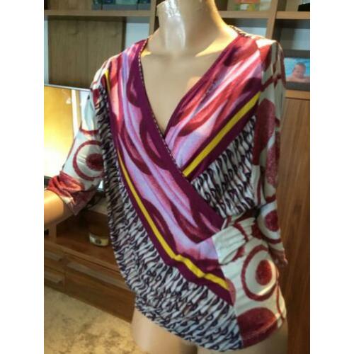 SAVE THE QUEEN blouse viscose, maat XL
