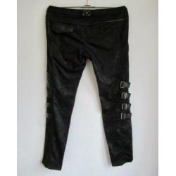Zwarte gothic broek van Punk Rave - mt L