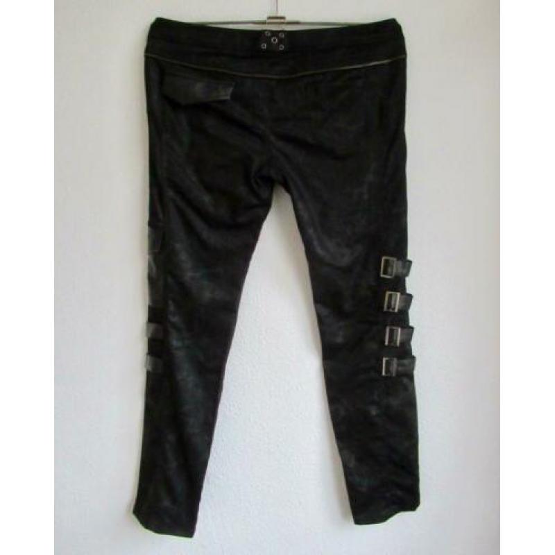 Zwarte gothic broek van Punk Rave - mt L