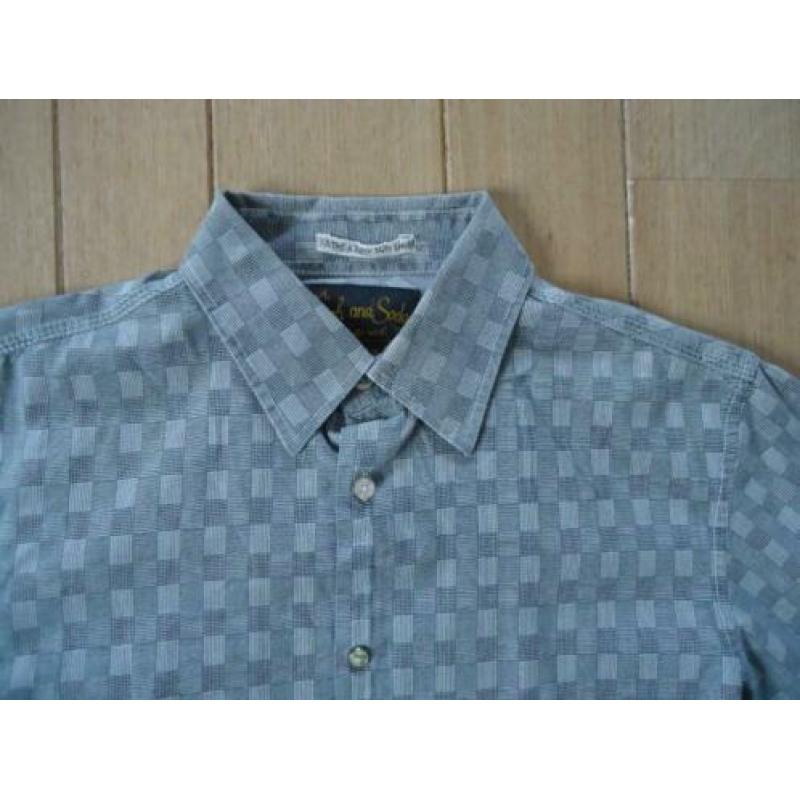 78. Scotch & soda overhemd, blouse maat l, 41/42 origineel