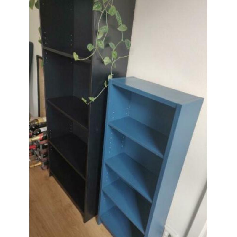 Boekenkastje blauw