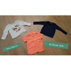 (Jongens) kleding maat 74&80
