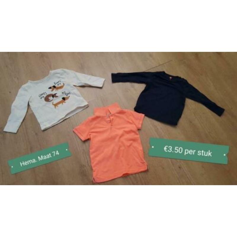 (Jongens) kleding maat 74&80