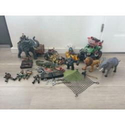 Speelgoed dieren quest wild chap mei olifant leeuw gorilla