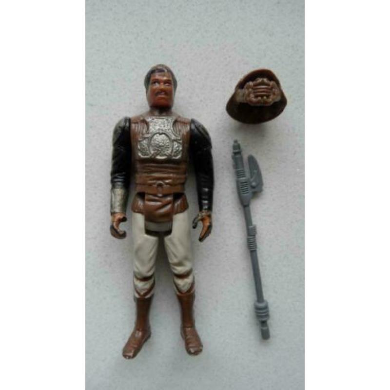 vintage star wars Lando skiff guard compleet origineel