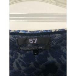 Sissy Boy jurk S - blauw jurkje - mooi - king louie style -