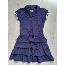 Jurk Name it maat 128-134 zgan blauw