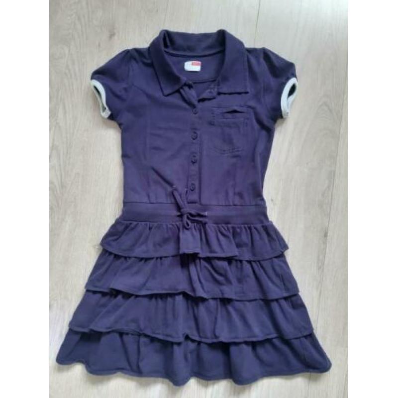 Jurk Name it maat 128-134 zgan blauw