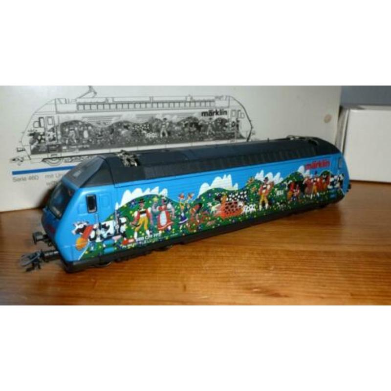 Marklin SBB Re460 H0 reclame loc Alpaufzug
