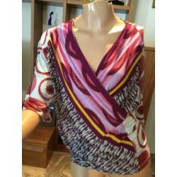 SAVE THE QUEEN blouse viscose, maat XL