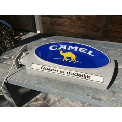 Lichtbak reclame Camel roken bord neon lamp verlichting