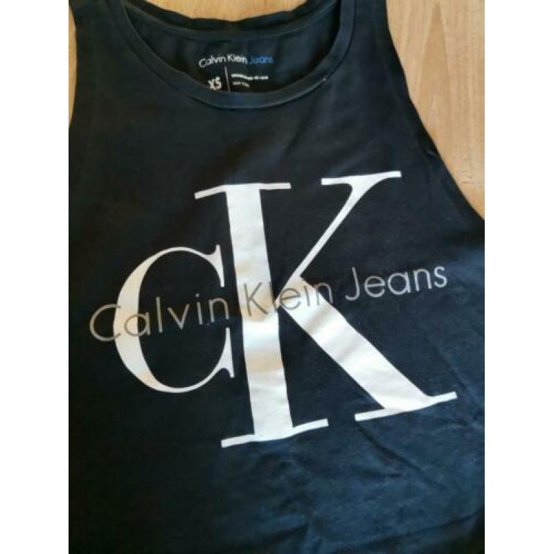 Calvin Klein top maat XS nieuw €10