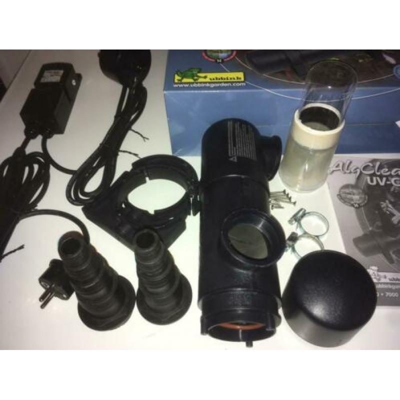 UV-filter voor algvrije vijver