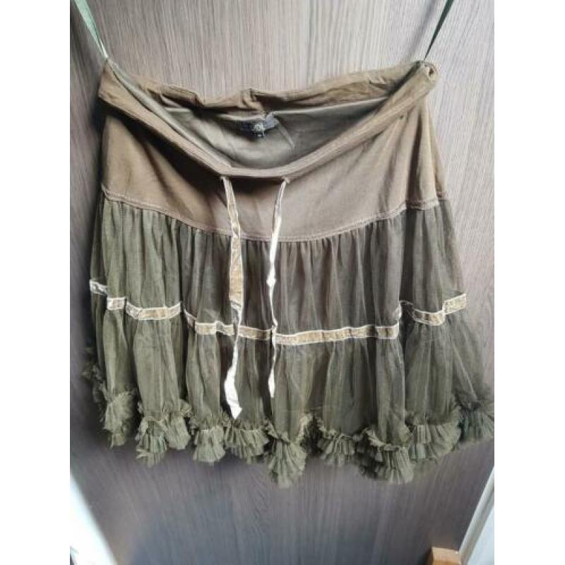 Didi rok petticoat style M groen