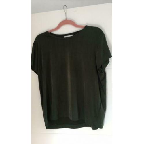 Samsoe & Samsoe groen shirt maat M