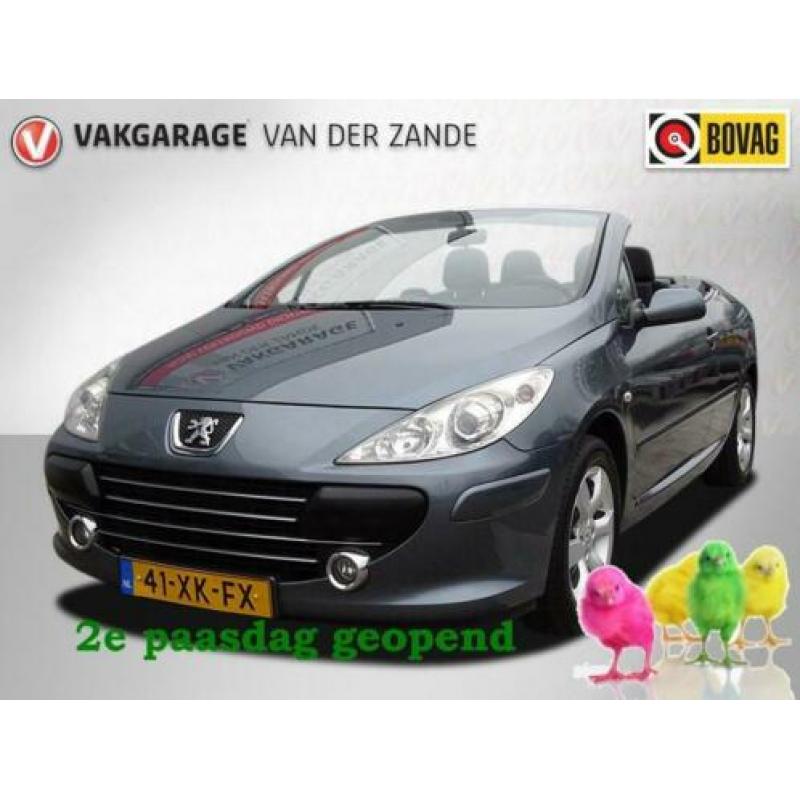 Peugeot 307 CC 2.0-16V Automaat, Leder, Cruise, Clima!