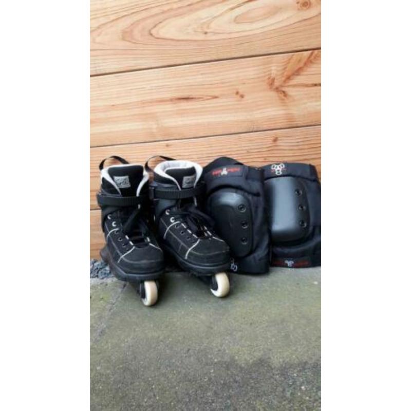 T.k stuntskates merk razor met bescherming. Maat 42.5