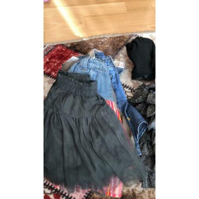Meisje kleding maat 104 tot 116