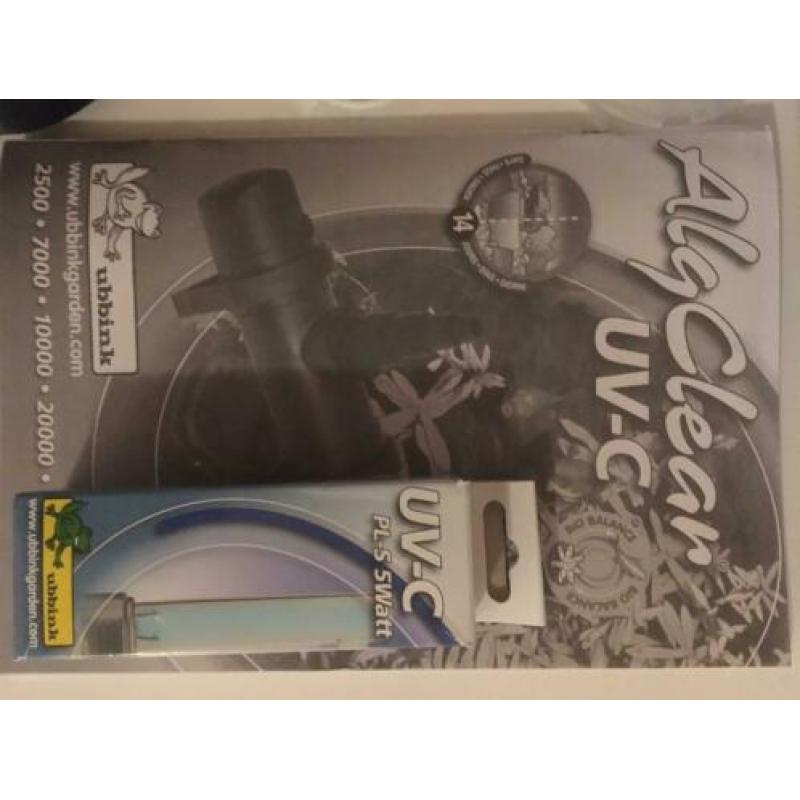 UV-filter voor algvrije vijver