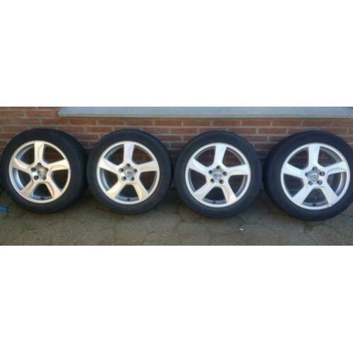 4 X 17" Volvo Balder velgen+ Nokian wr 3A xl winterbanden