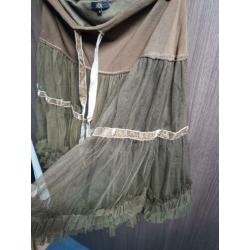 Didi rok petticoat style M groen