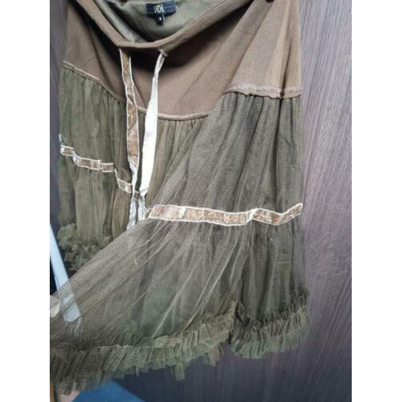 Didi rok petticoat style M groen