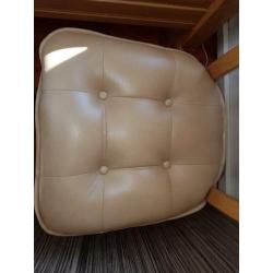 6 stoelen licht eiken