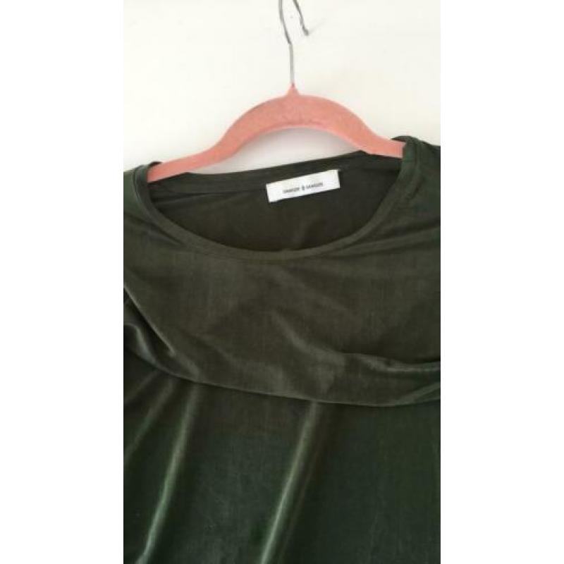 Samsoe & Samsoe groen shirt maat M