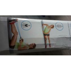 Fitness pilates elastieken. Gratis springtouw