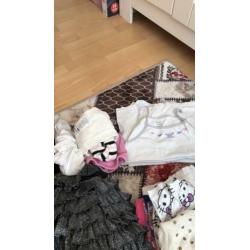 Meisje kleding maat 104 tot 116