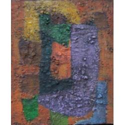 === Guillaume Lo A Njoe (geb 1937)====vroeg abstract werk==