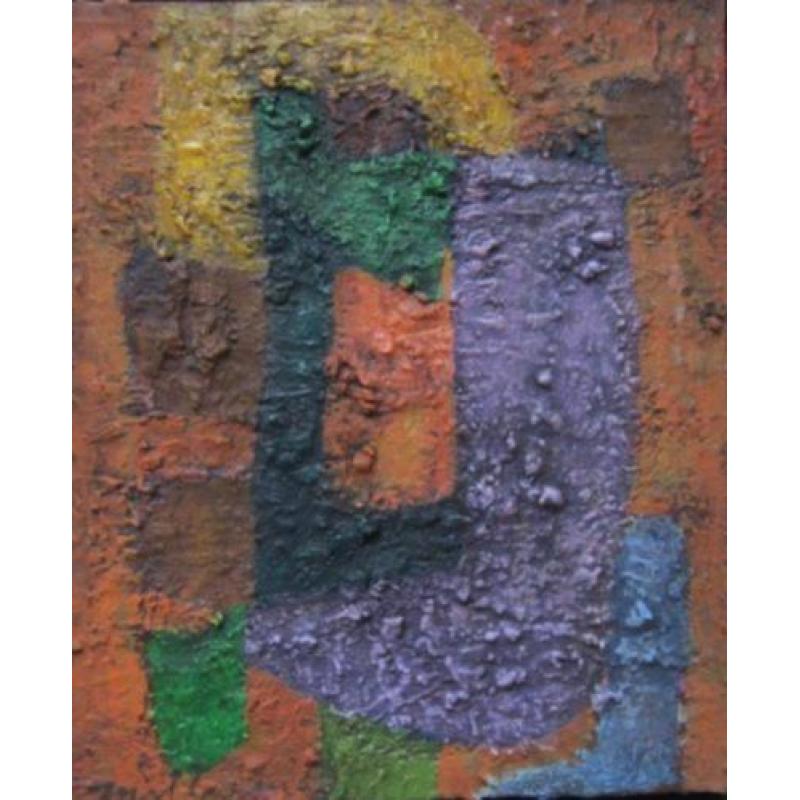 === Guillaume Lo A Njoe (geb 1937)====vroeg abstract werk==