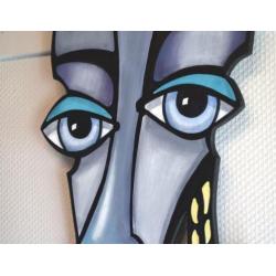 " Sven " Originele Abstract Sculptuur van Oleg