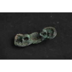 Scythisch applique met paardenhoofden, 300 BC bodemvondst
