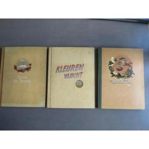 3 Douwe Egbert boeken, naar de West, Tropen & kleuren vlucht