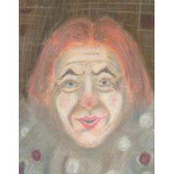 Bernard Bekman een "Circus clown" uit 1947