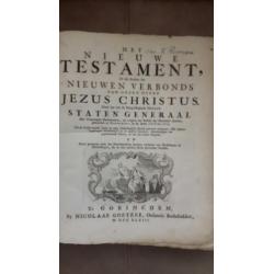 Goetzee Statenbijbel Nieuwe Testament 1748