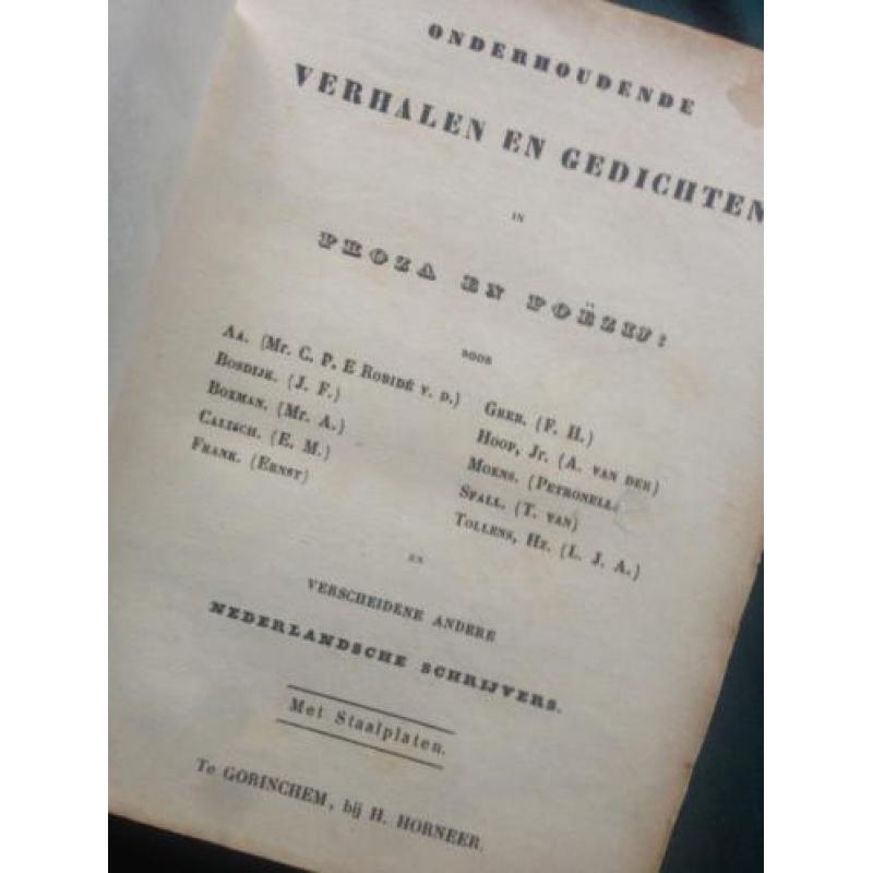 Onderhoudende verhalen en gedichten in Poëzij door H. Horner