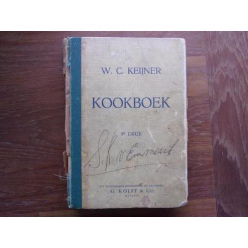 1939 Het kookboek voor Hollandsche, Chinesche en