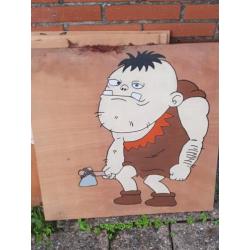 4 zelfgemaakte tekeningen