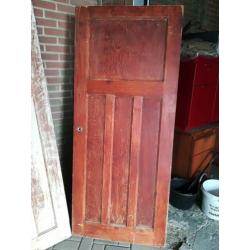 3x vintage/shabby paneeldeuren bieden per St.