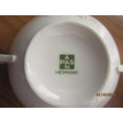6 x Soepkommen met onderbord, Hermine, Pas Aan Servies