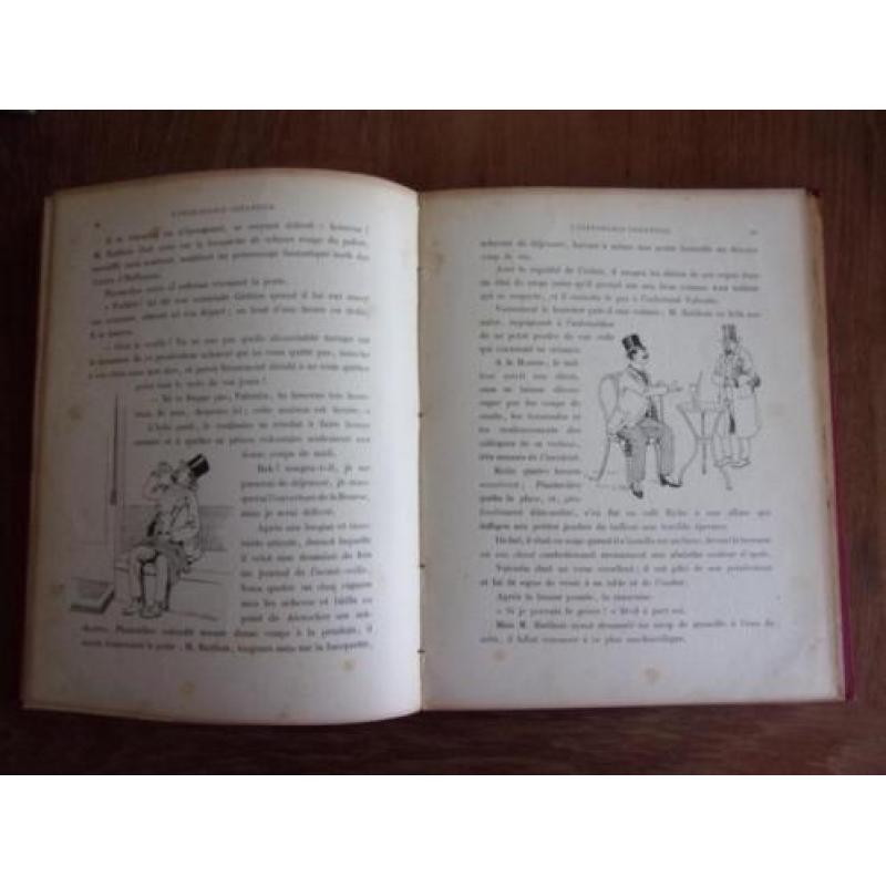1896 Jacques Lemaire. A la point de l' épée. Fraai