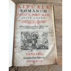 Rituale Romanum 1713 gezangen formulieren uitdrijving duivel