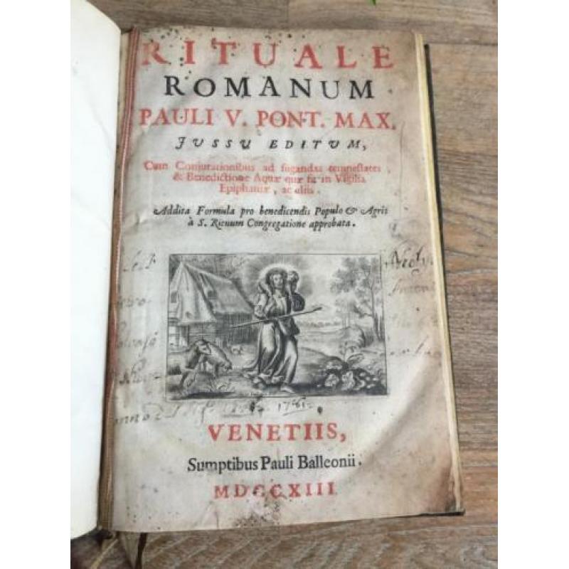 Rituale Romanum 1713 gezangen formulieren uitdrijving duivel