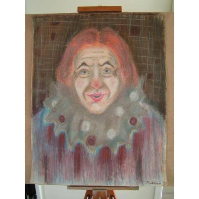 Bernard Bekman een "Circus clown" uit 1947