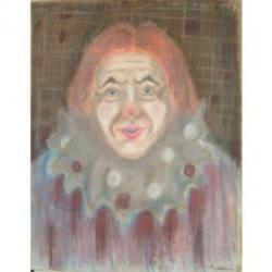 Bernard Bekman een "Circus clown" uit 1947